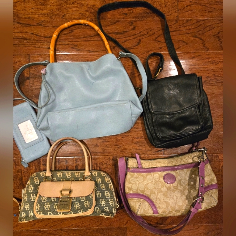 1 Coach, 1 Fossil and 1 Liz Claiborne